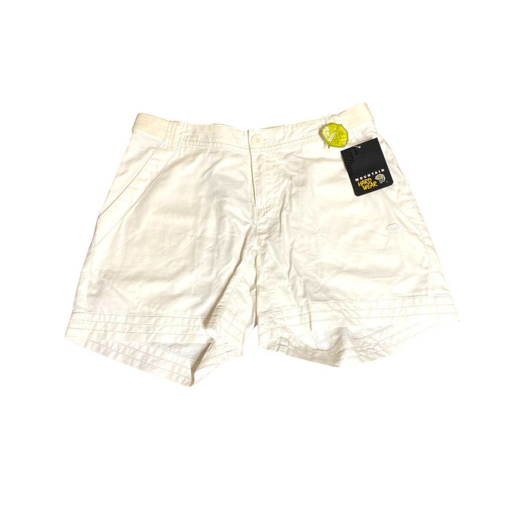 Mountain Hardwear women’s Organic Sandhill White Shorts Sz 6 NWT